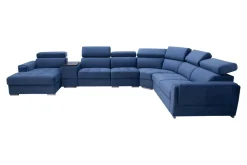 Narożniki|Inspire Narożnik kobaltowy VESTA prawy