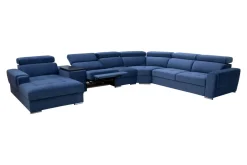 Narożniki|Inspire Narożnik kobaltowy VESTA prawy