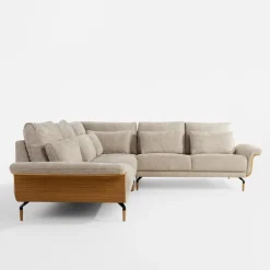 Inspire Narożnik kremowy RAMONA prawy