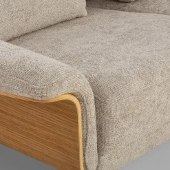 Inspire Narożnik kremowy RAMONA prawy