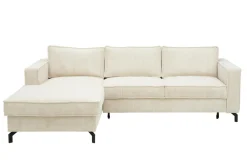 Narożniki|Agio Divani Narożnik kremowy sztruks VEGA lewy