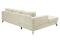 Narożniki|Agio Divani Narożnik kremowy sztruks VEGA lewy