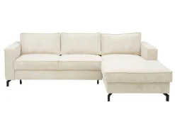 Agio Divani Narożnik kremowy sztruks VEGA prawy