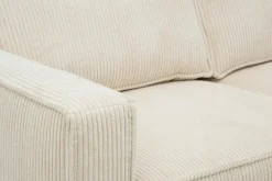 Agio Divani Narożnik kremowy sztruks VEGA prawy