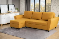 Fresh Narożnik musztardowy LANA