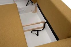 Fresh Narożnik musztardowy LANA