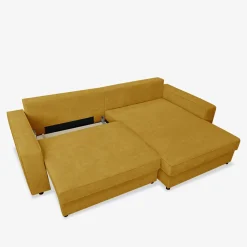 Narożniki| Narożnik musztardowy MARKOS prawy