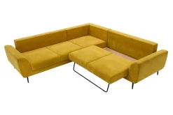 Narożniki|New Form Narożnik musztardowy QUATTRO lewy