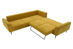 Narożniki|New Form Narożnik musztardowy QUATTRO lewy