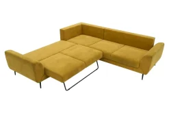 New Form Narożnik musztardowy QUATTRO prawy