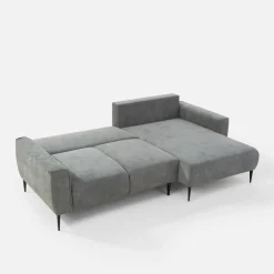 Werdomo Narożnik na wysokich nóżkach rozkładany CUSTOM III prawy