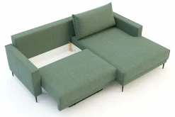 Softi Narożnik na wysokich nóżkach VIANO lewy