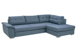 Exline Narożnik niebieski LAVIDA BIS prawy