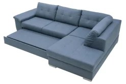 Exline Narożnik niebieski LAVIDA BIS prawy