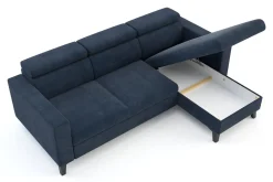 Narożnik niebieski z regulacją zagłówków ORINOKO