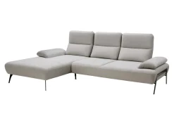 Instilo Narożnik nowoczesny szary CESAR prawy