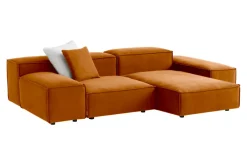 Designwerk Narożnik pomarańczowy PUZZLE