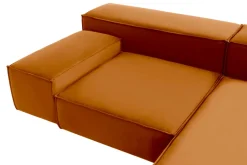 Designwerk Narożnik pomarańczowy PUZZLE