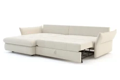 Narożniki| Narożnik rozkładany beżowy ACERO lewy