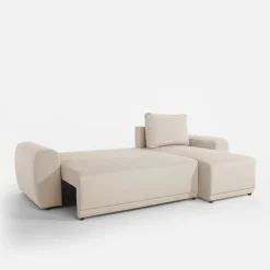 Narożniki|inny Narożnik rozkładany beżowy CARLOS