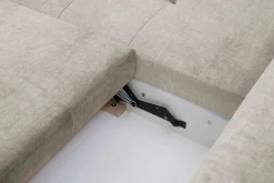 Comfort Line Narożnik rozkładany beżowy CALPE lewy