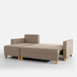 Fresh Narożnik rozkładany beżowy EVEL