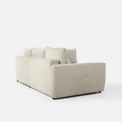 inny Narożnik rozkładany beżowy HORTA prawy