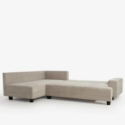 Fresh Narożnik rozkładany beżowy MEDISON lewy