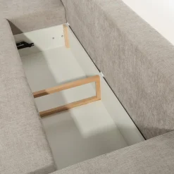 Fresh Narożnik rozkładany beżowy MEDISON lewy