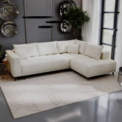 Mavik Narożnik rozkładany beżowy MERU prawy