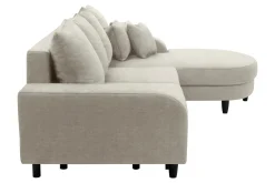 Narożniki|Comfort Line Narożnik rozkładany beżowy NAPOLI prawy