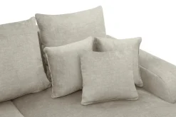 Narożniki|Comfort Line Narożnik rozkładany beżowy NAPOLI prawy