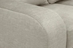 Narożniki|Comfort Line Narożnik rozkładany beżowy NAPOLI prawy