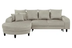 Narożniki|Comfort Line Narożnik rozkładany beżowy NAPOLI lewy