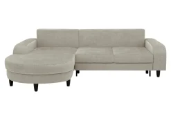 Narożniki|Comfort Line Narożnik rozkładany beżowy NAPOLI lewy