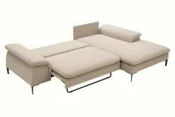 New Form Narożnik rozkładany beżowy OZZY prawy