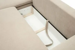 Narożniki|New Form Narożnik rozkładany beżowy OZZY lewy