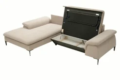 Narożniki|New Form Narożnik rozkładany beżowy OZZY lewy