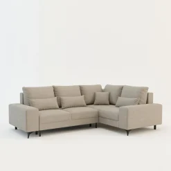 Narożniki|Comfort Line Narożnik rozkładany beżowy PIAVE prawy