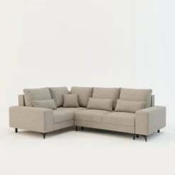 Narożniki|Comfort Line Narożnik rozkładany beżowy PIAVE lewy