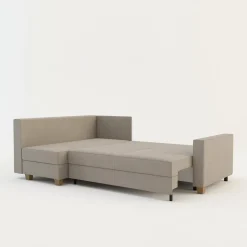 Comfort Line Narożnik rozkładany beżowy SPELLO lewy