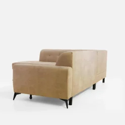 inny Narożnik rozkładany beżowy STORN lewy