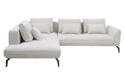 Instilo Narożnik rozkładany boucle beżowy ZURICH prawy