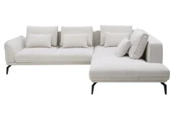 Narożniki|Instilo Narożnik rozkładany boucle beżowy ZURICH lewy