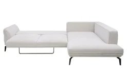 Narożniki|Instilo Narożnik rozkładany boucle beżowy ZURICH lewy