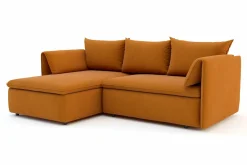 New Form Narożnik rozkładany bursztynowy SUNNY