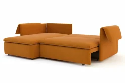 New Form Narożnik rozkładany bursztynowy SUNNY