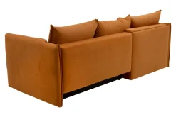 New Form Narożnik rozkładany bursztynowy SUNNY