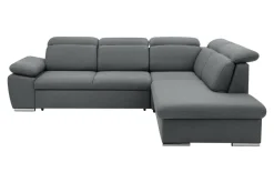 New Form Narożnik rozkładany ciemnoszary ALDO prawy