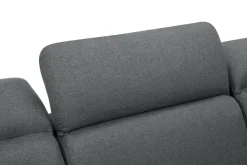 New Form Narożnik rozkładany ciemnoszary ALDO prawy